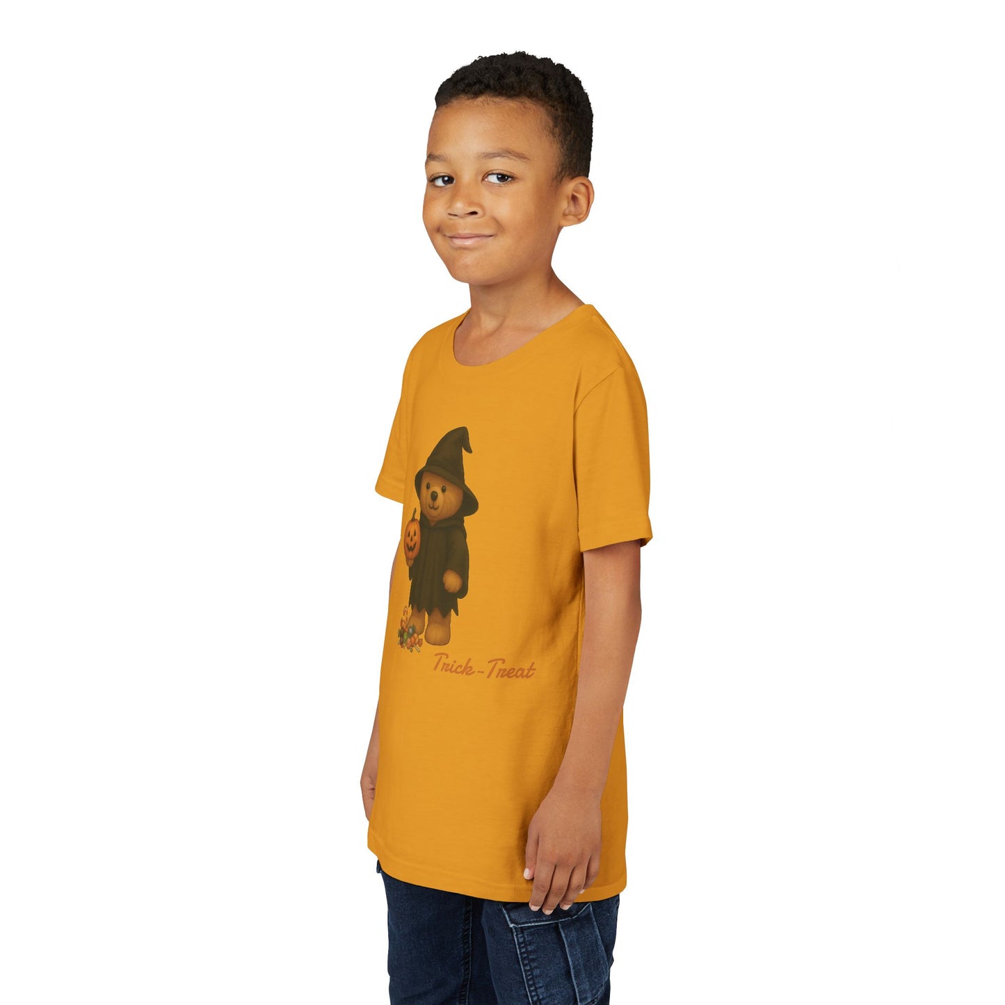 Teddy Trick or Treat Tee Youth