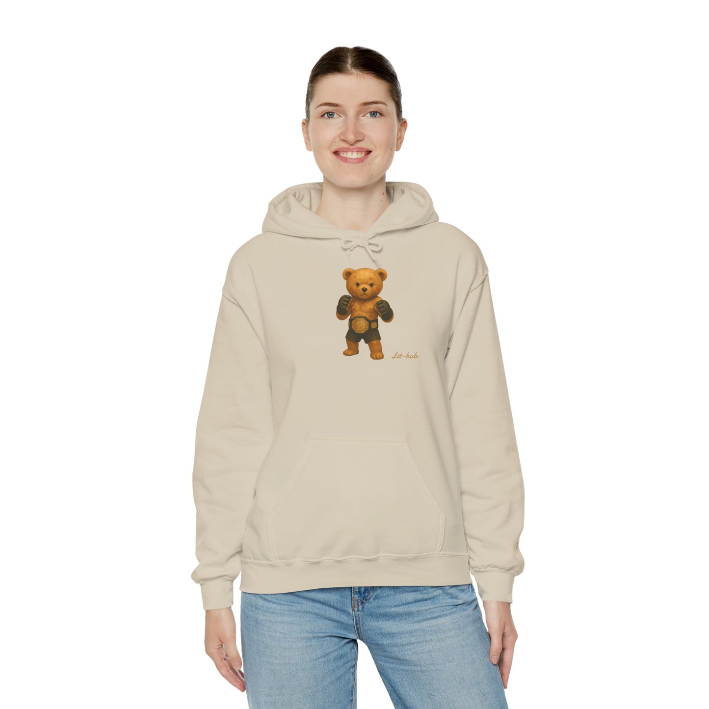 Cozy Teddy MMA Bear Hoodie