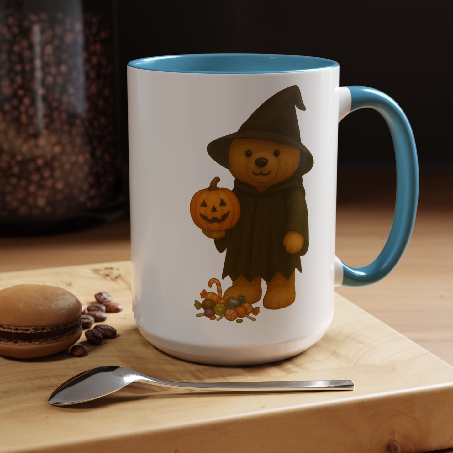 Trick-Treat Teddy Halloween Mug
