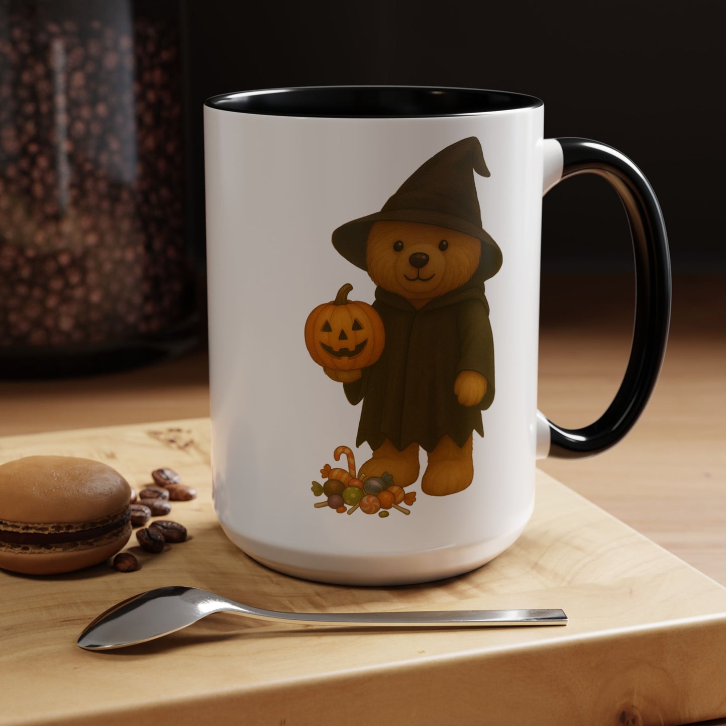 Trick-Treat Teddy Halloween Mug