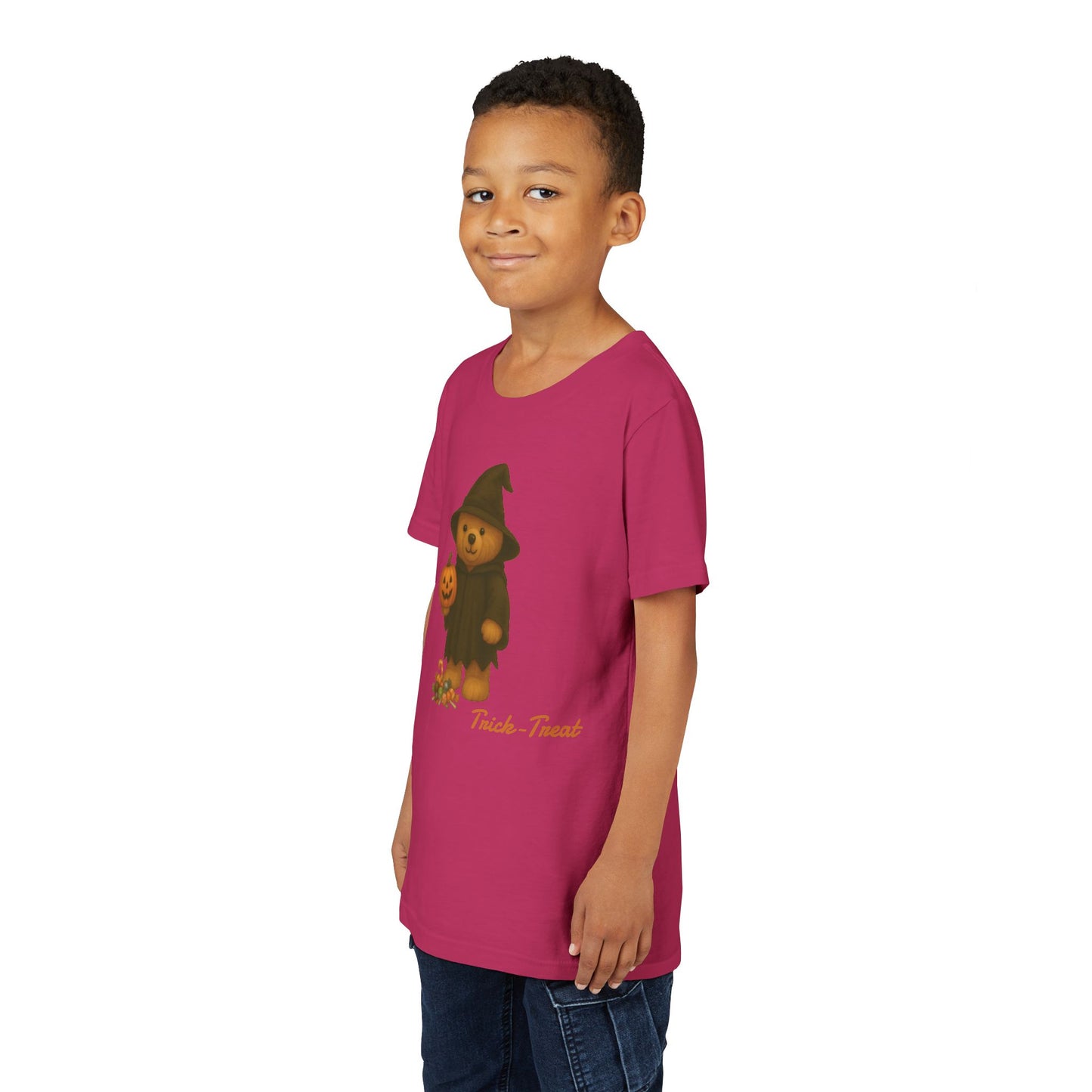 Teddy Trick or Treat Tee Youth
