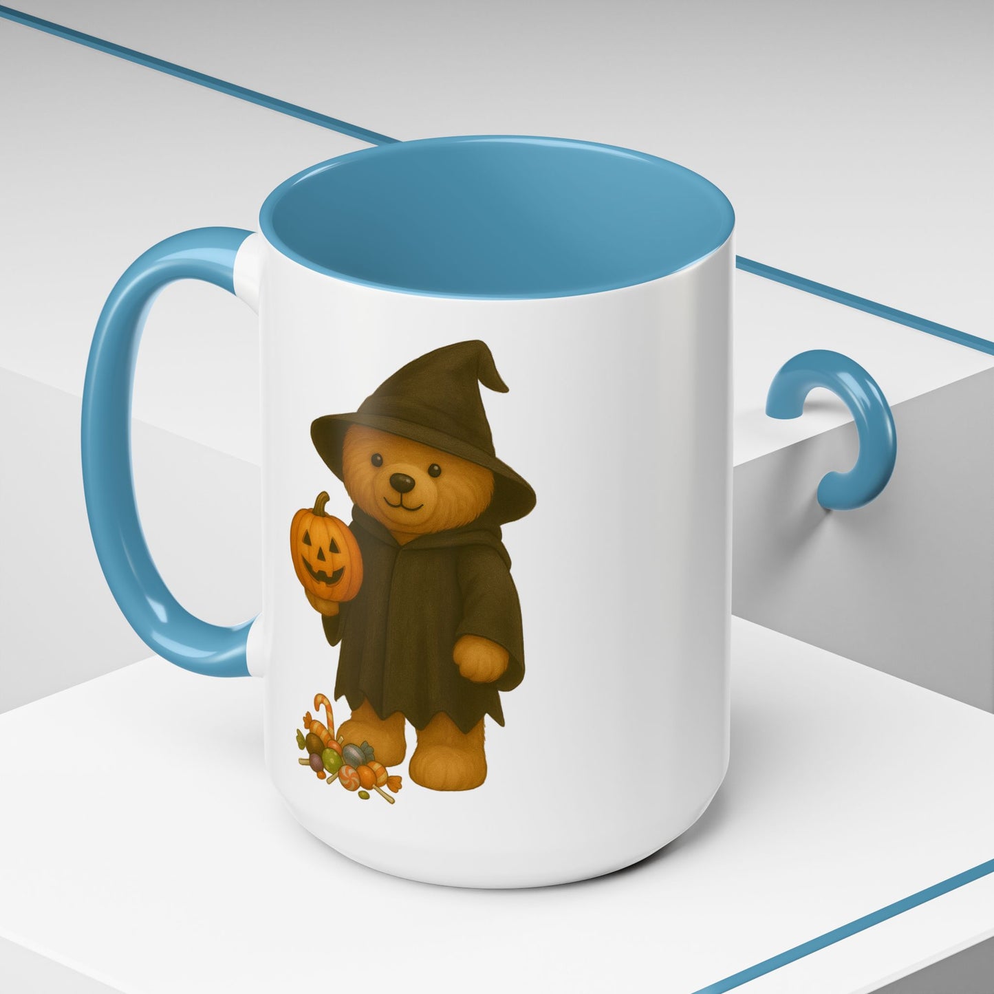 Trick-Treat Teddy Halloween Mug