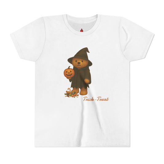 Teddy Trick or Treat Tee Youth