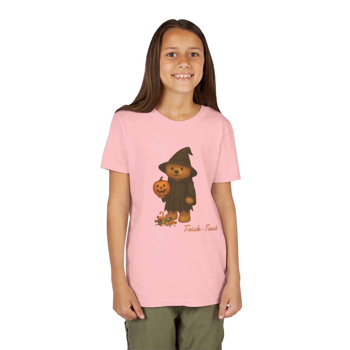 Teddy Trick or Treat Tee Youth