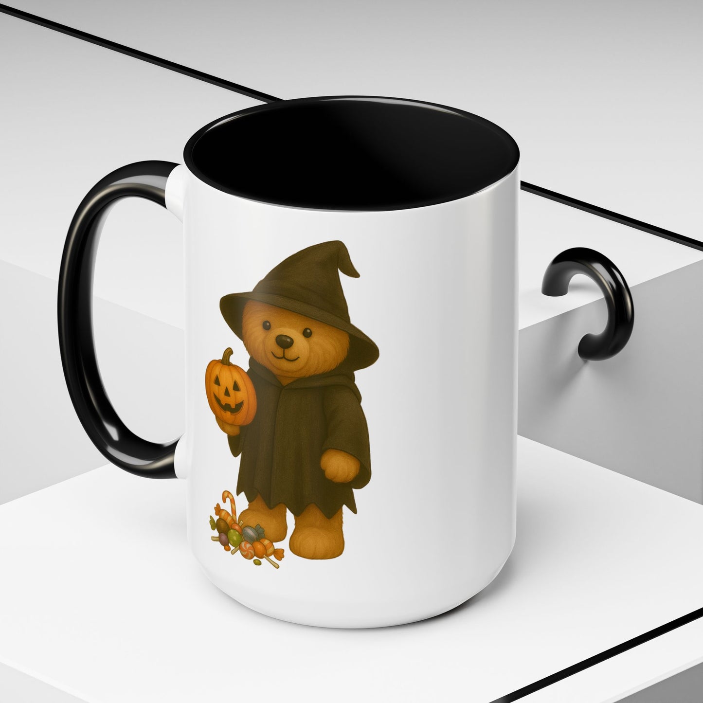 Trick-Treat Teddy Halloween Mug
