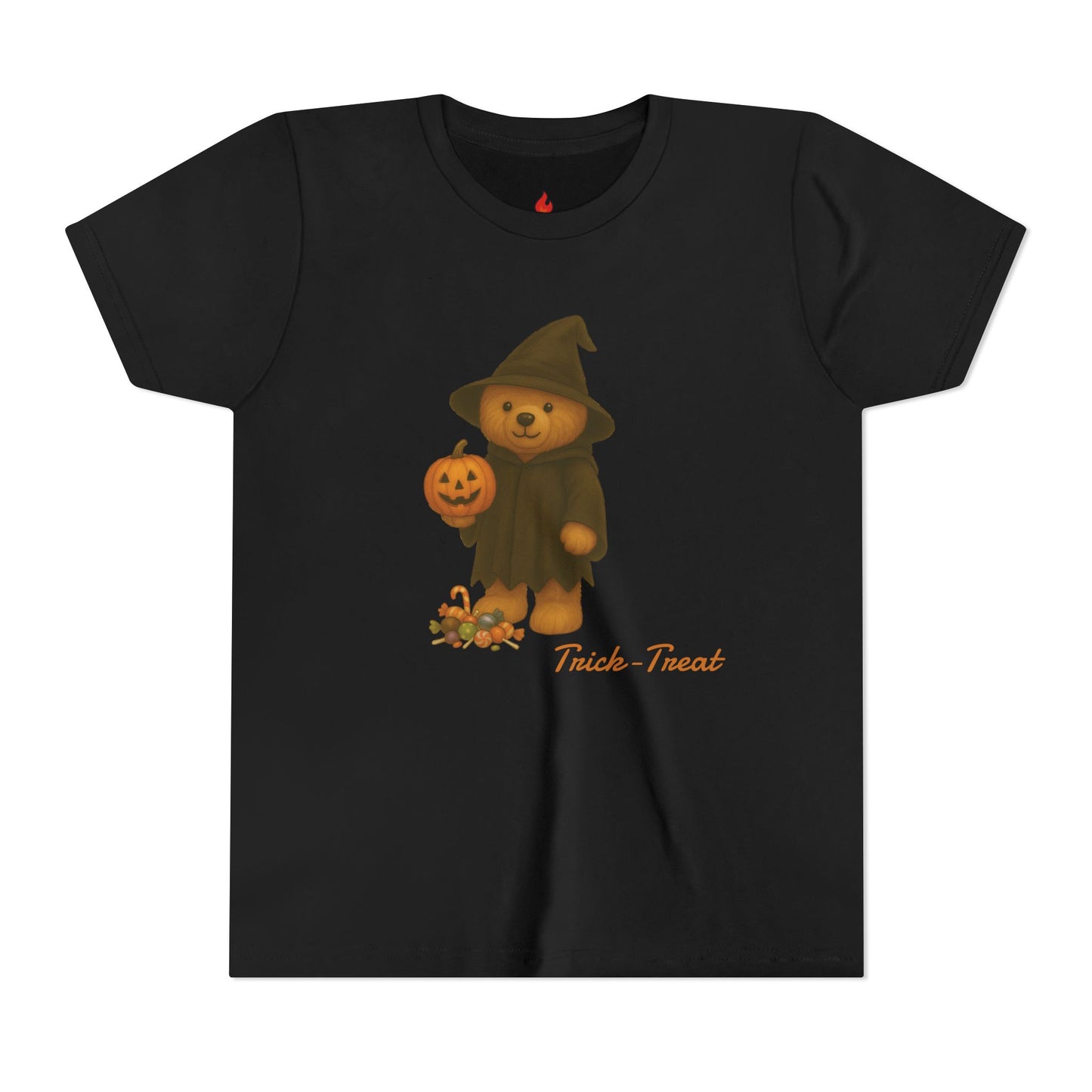 Teddy Trick or Treat Tee Youth