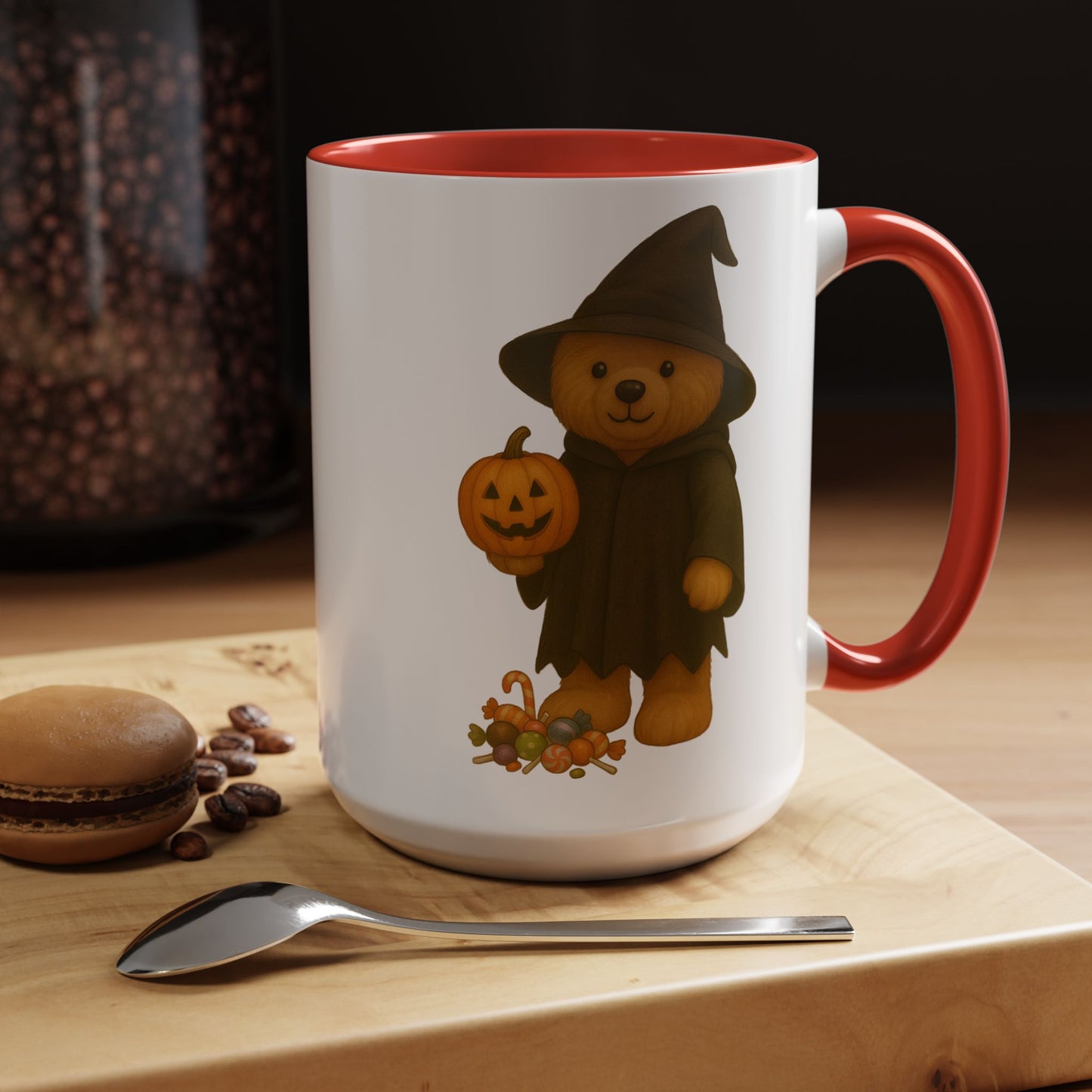 Trick-Treat Teddy Halloween Mug