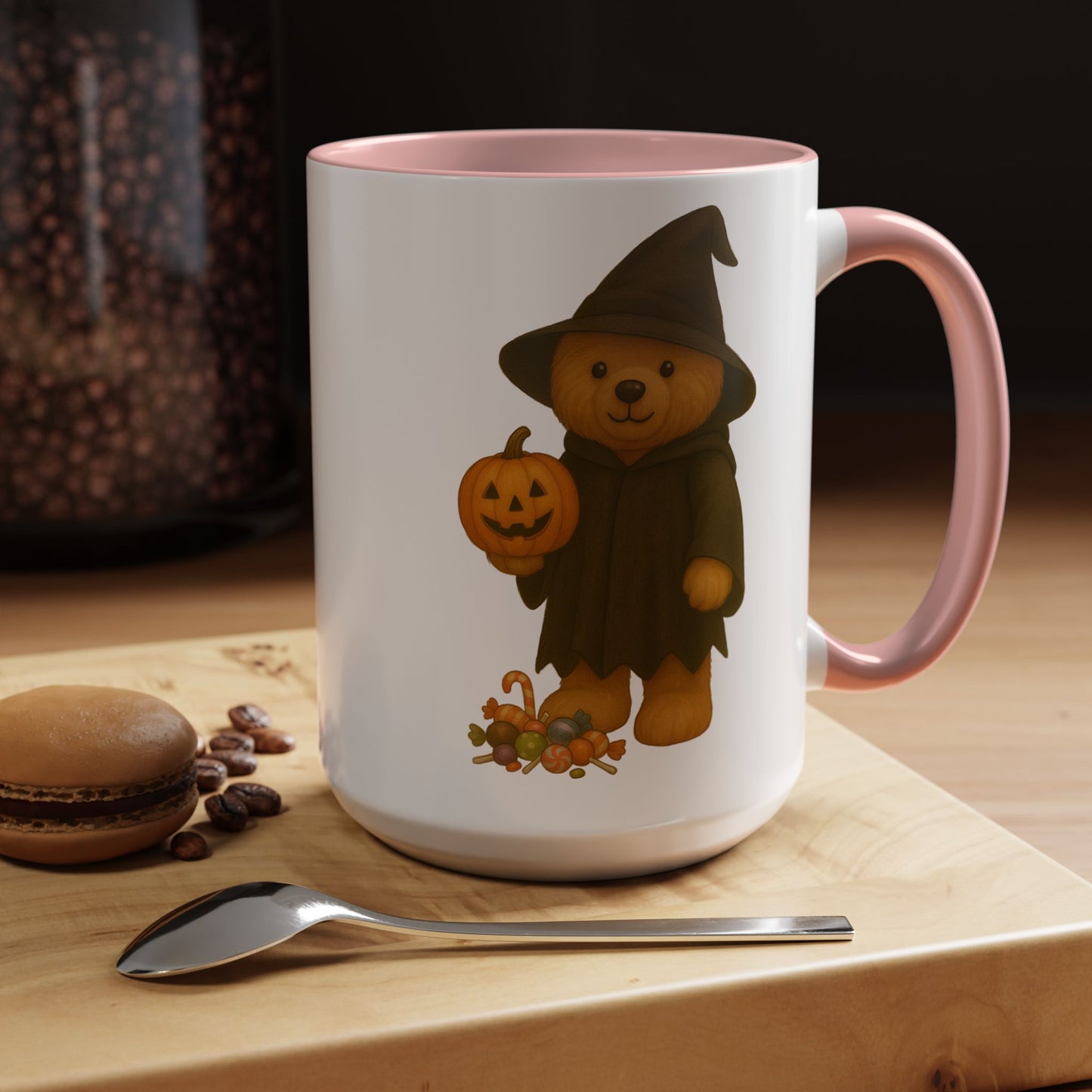 Trick-Treat Teddy Halloween Mug