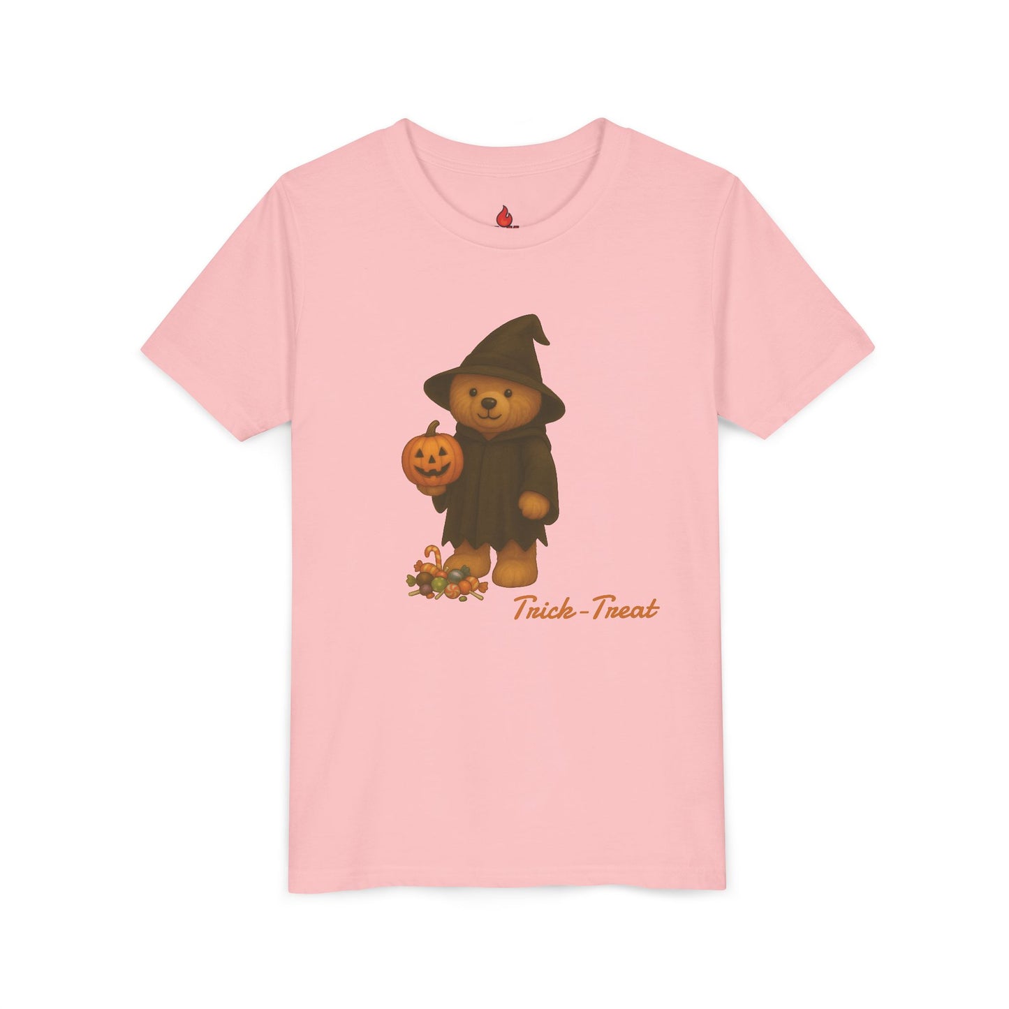 Teddy Trick or Treat Tee Youth