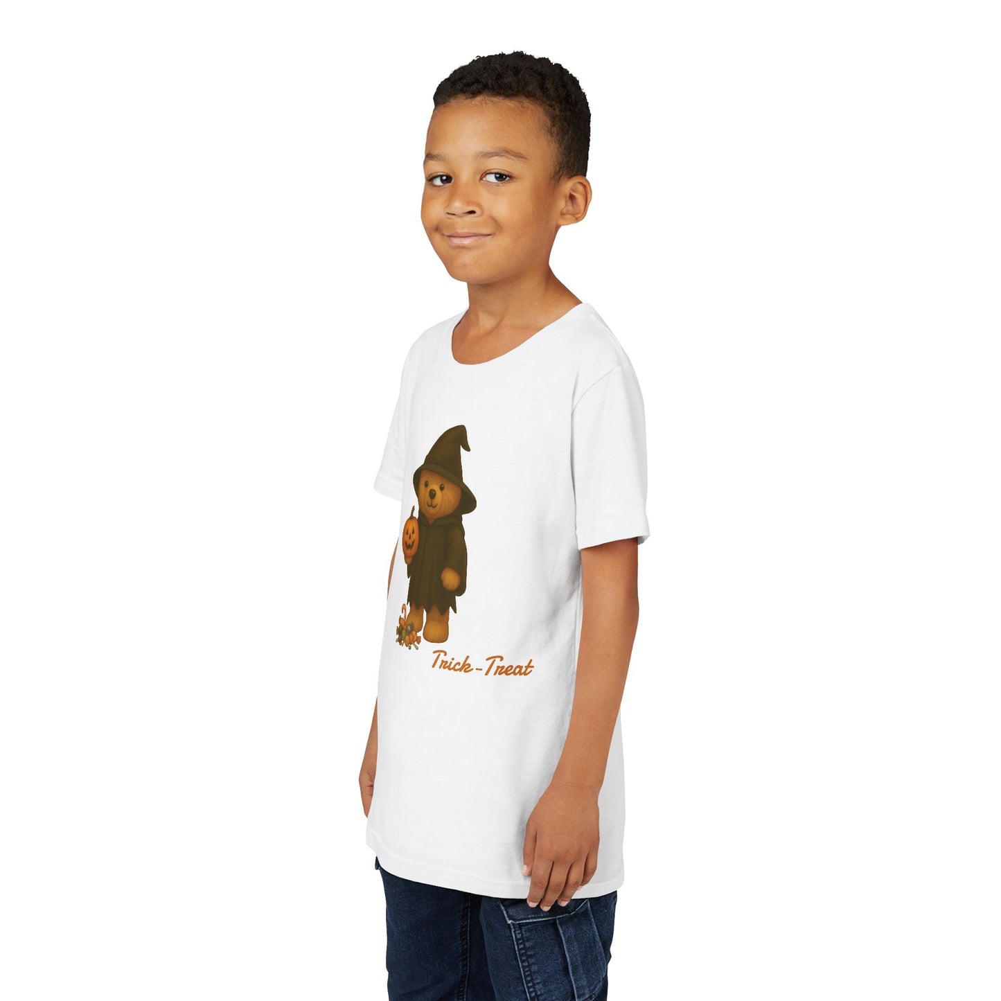 Teddy Trick or Treat Tee Youth