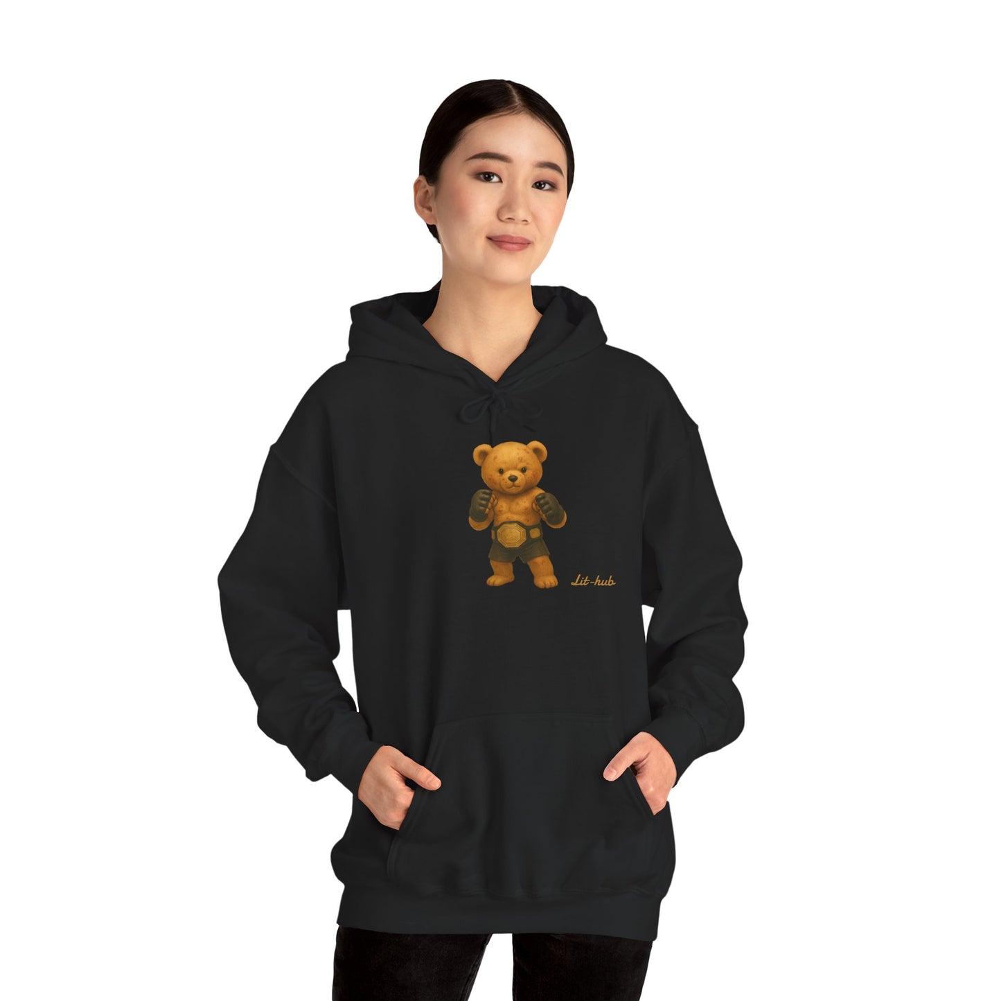 Cozy Teddy MMA Bear Hoodie