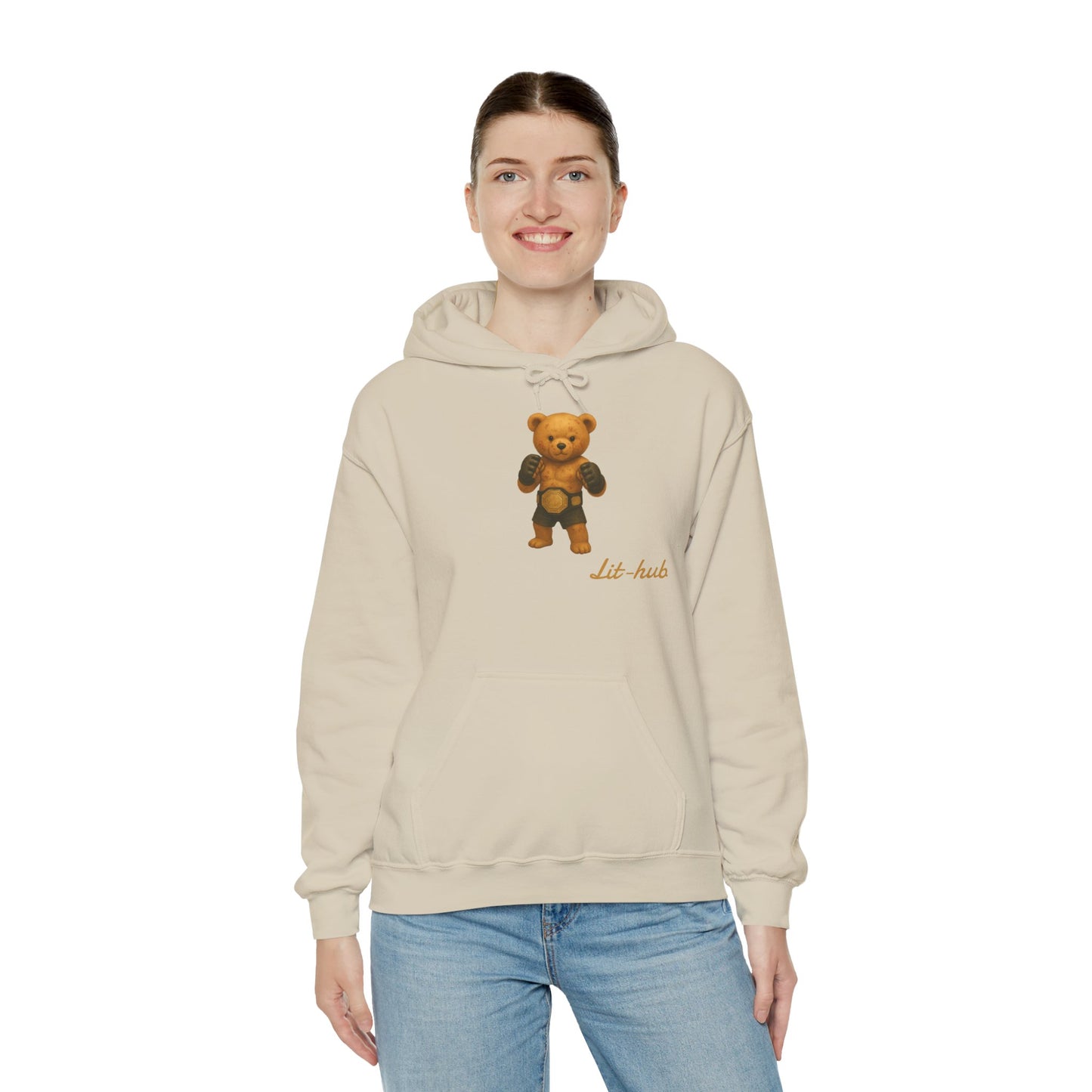 Cozy Teddy MMA Bear Hoodie