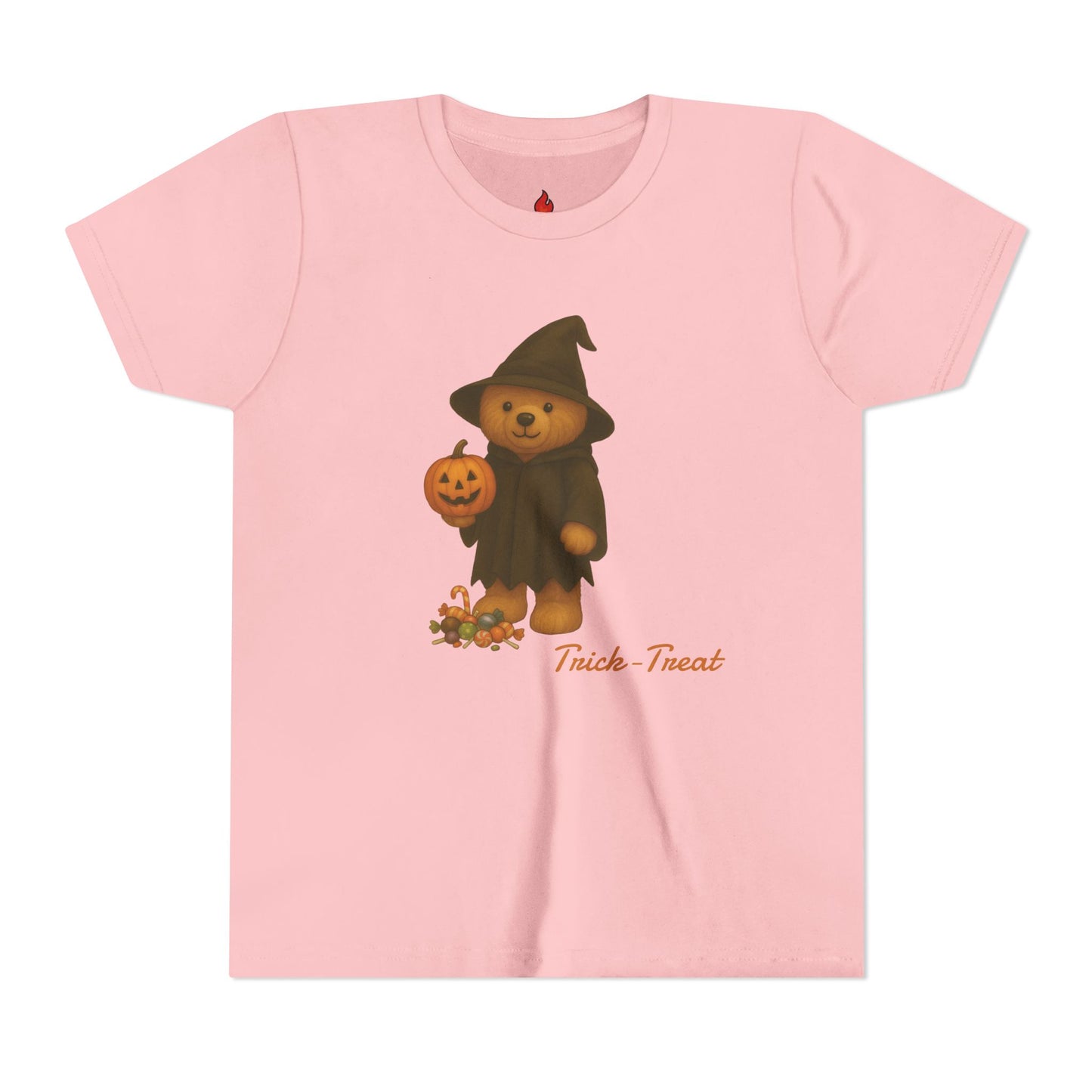 Teddy Trick or Treat Tee Youth
