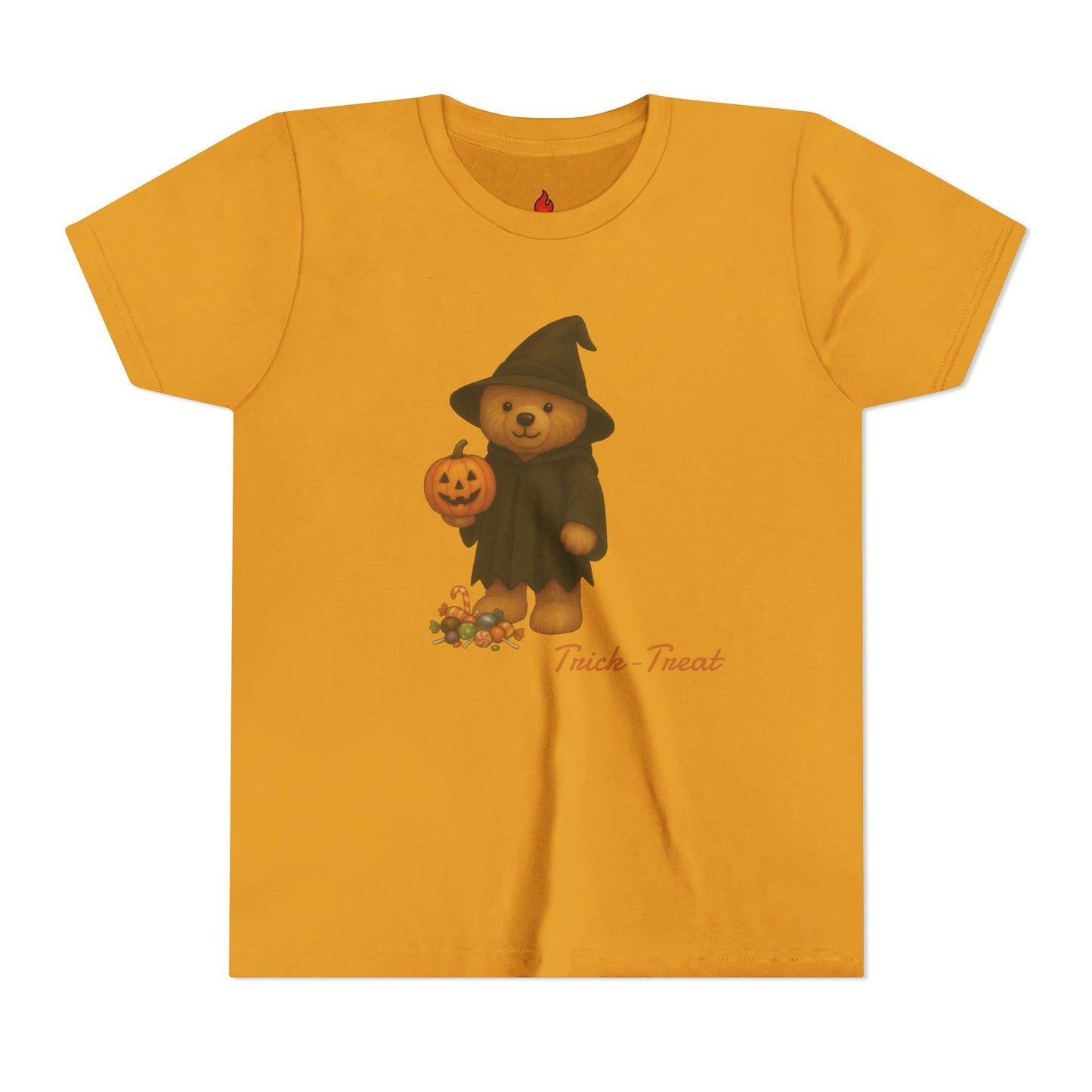 Teddy Trick or Treat Tee Youth