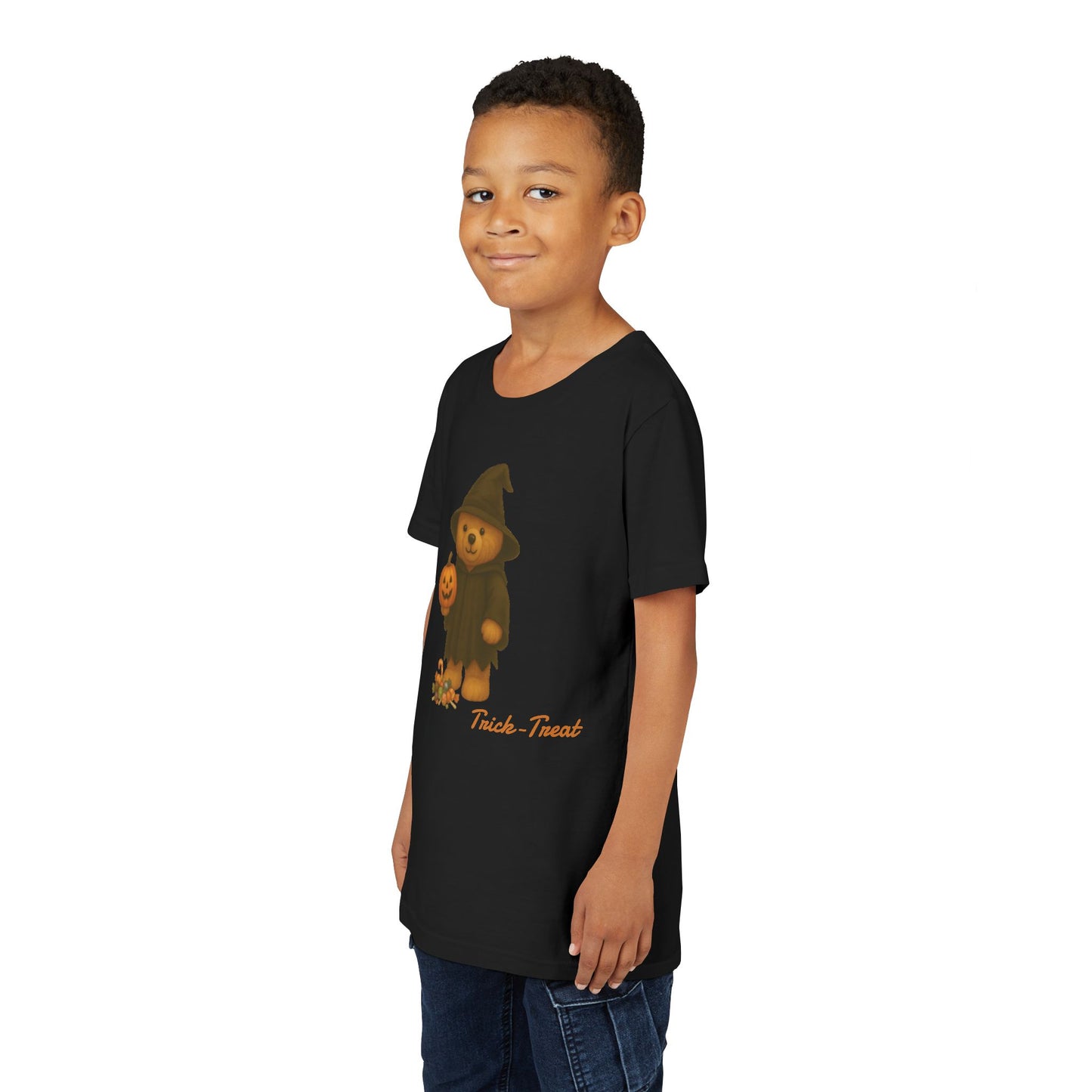 Teddy Trick or Treat Tee Youth