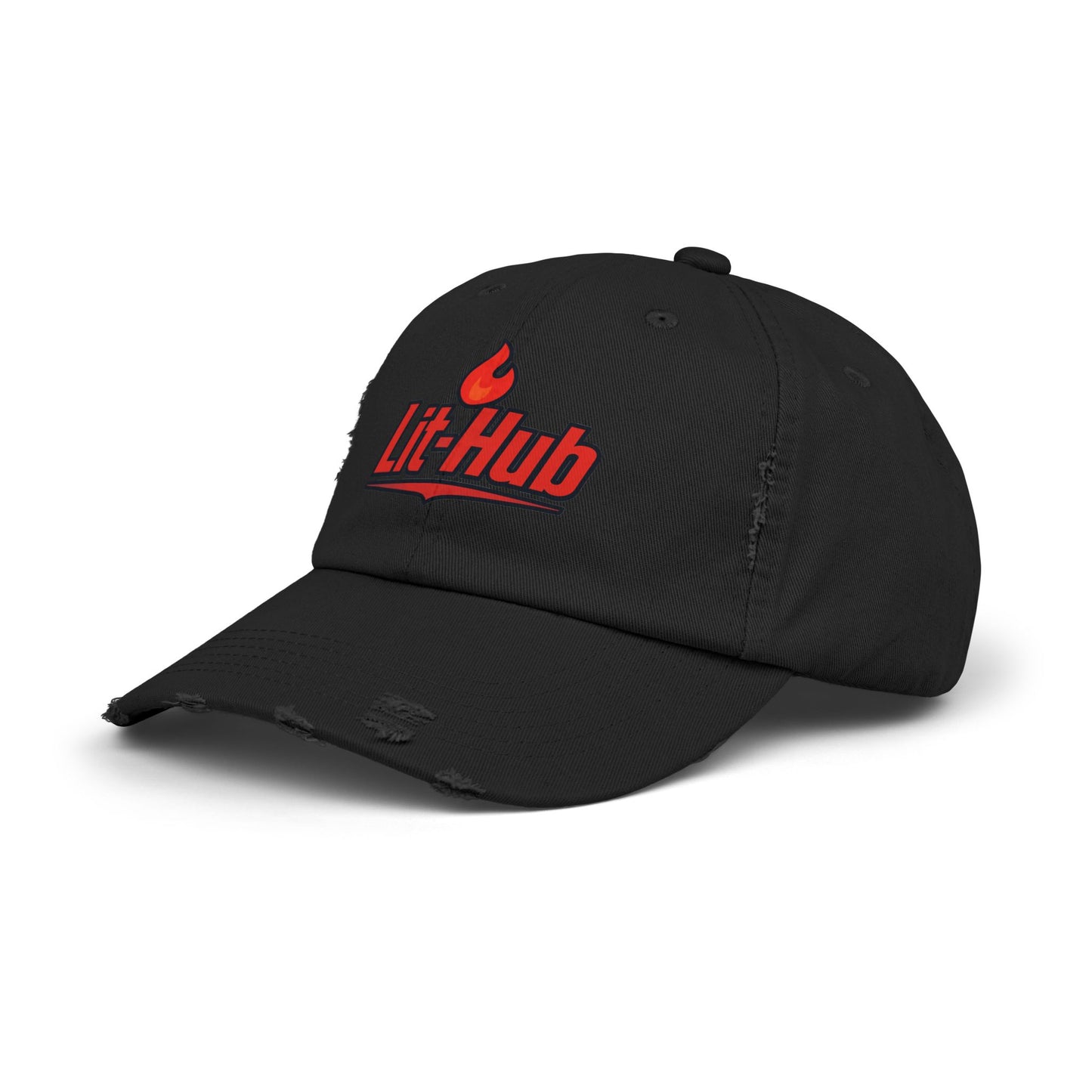 Lit-Hub Distressed Hat