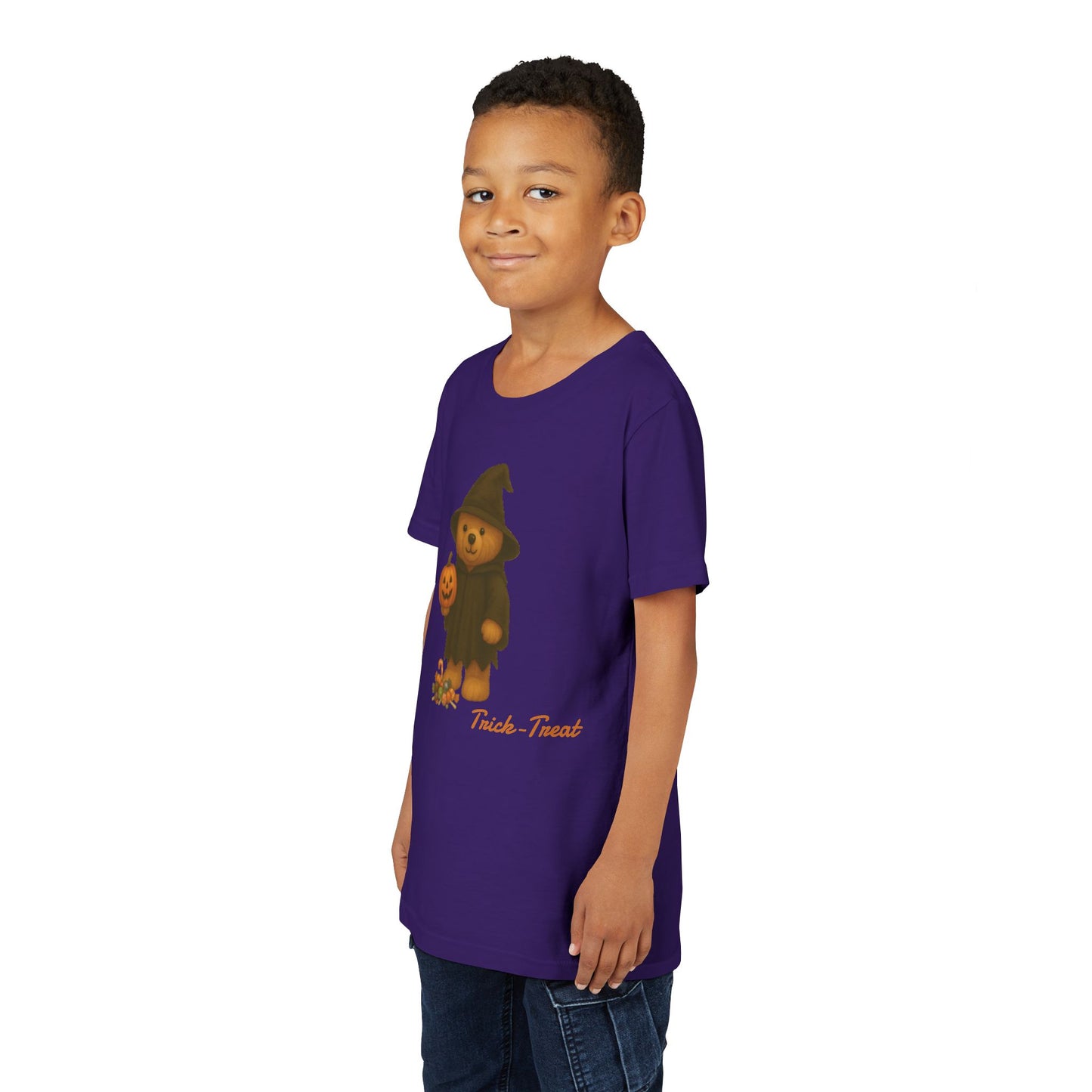 Teddy Trick or Treat Tee Youth