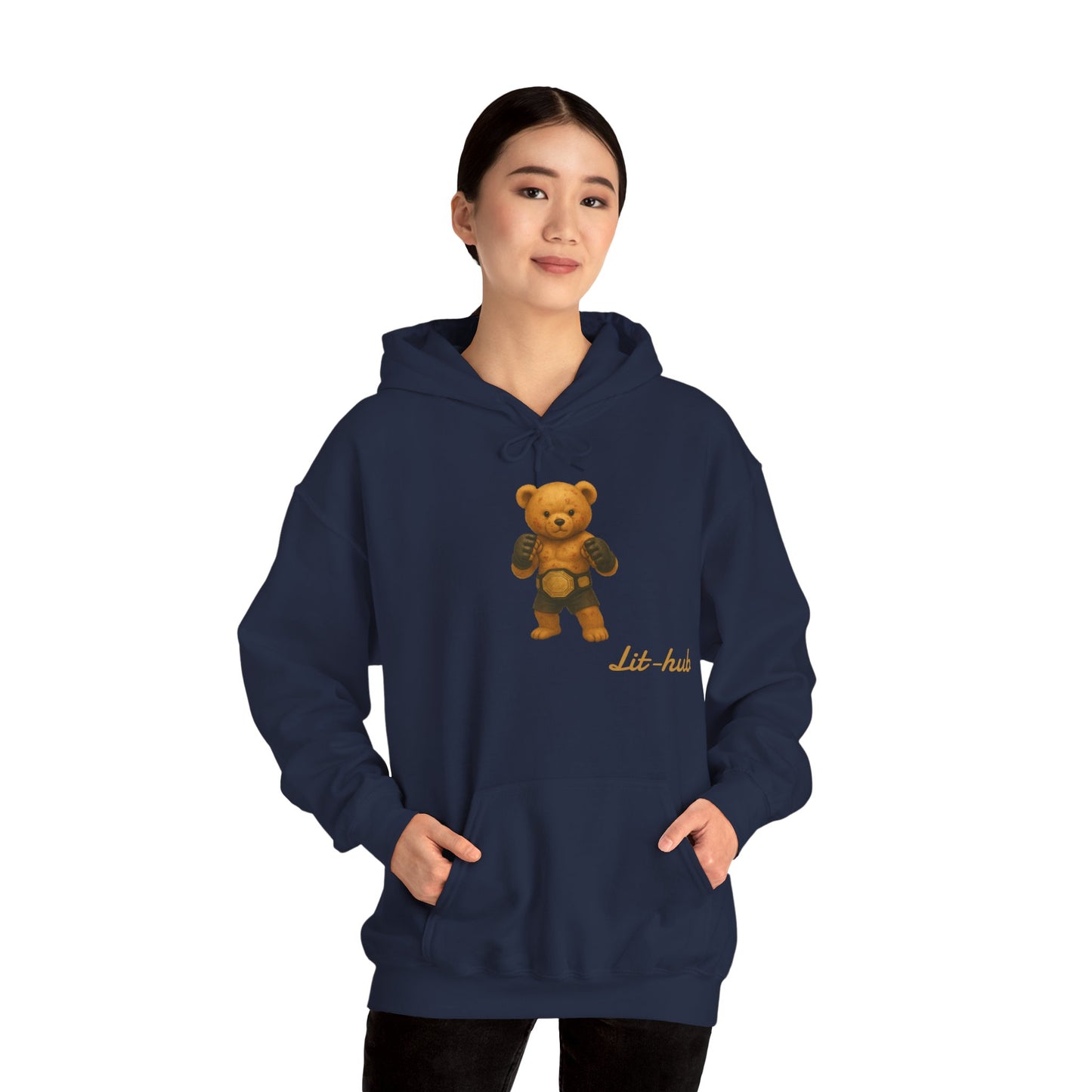 Cozy Teddy MMA Bear Hoodie