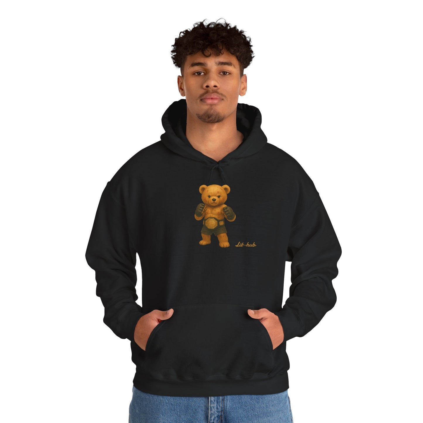 Cozy Teddy MMA Bear Hoodie