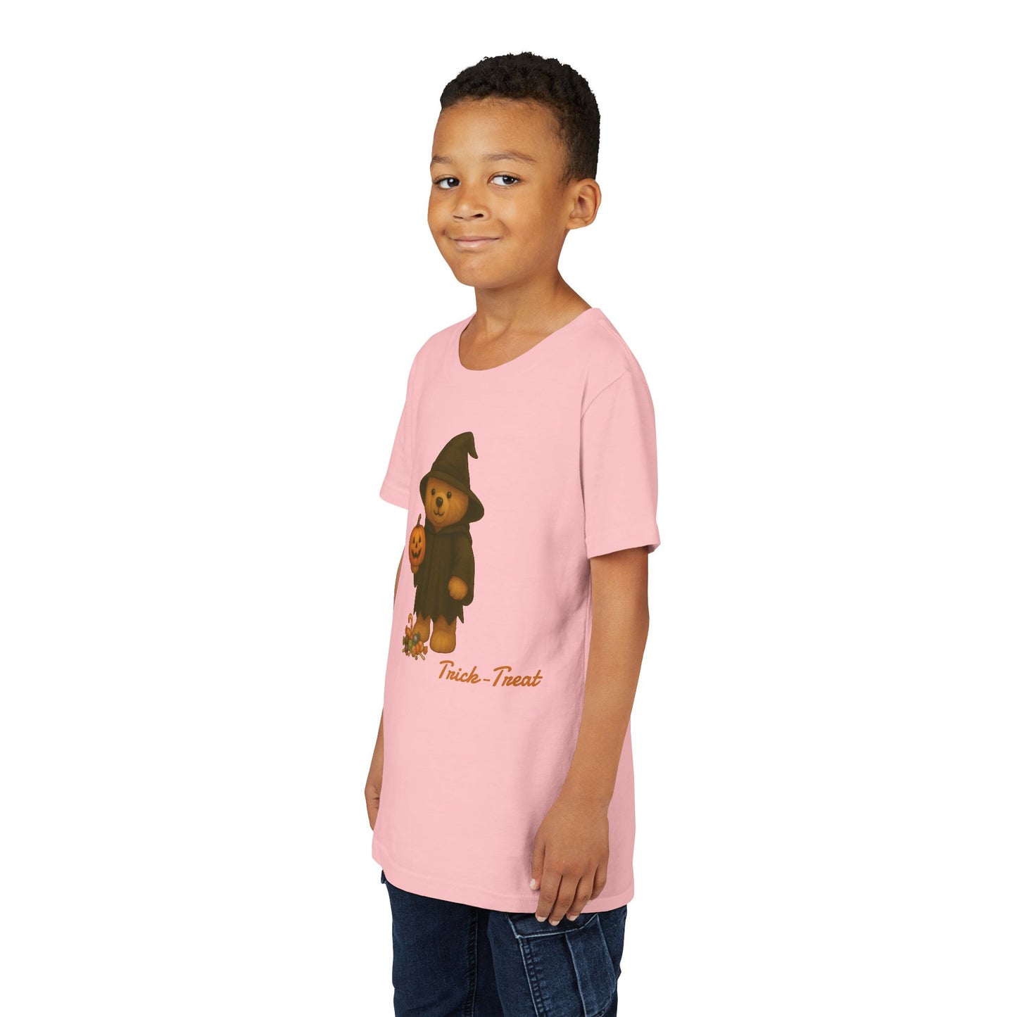 Teddy Trick or Treat Tee Youth