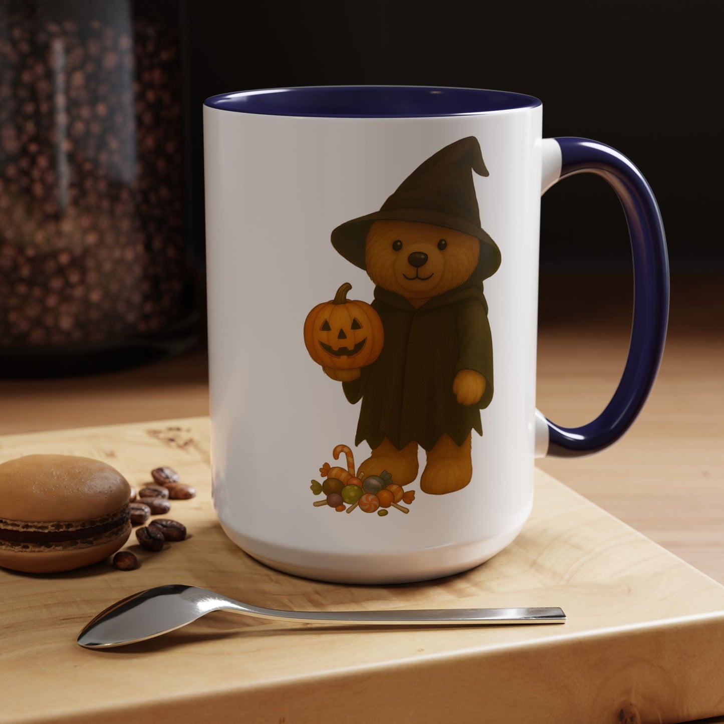 Trick-Treat Teddy Halloween Mug