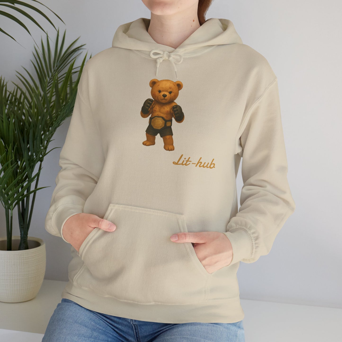 Cozy Teddy MMA Bear Hoodie