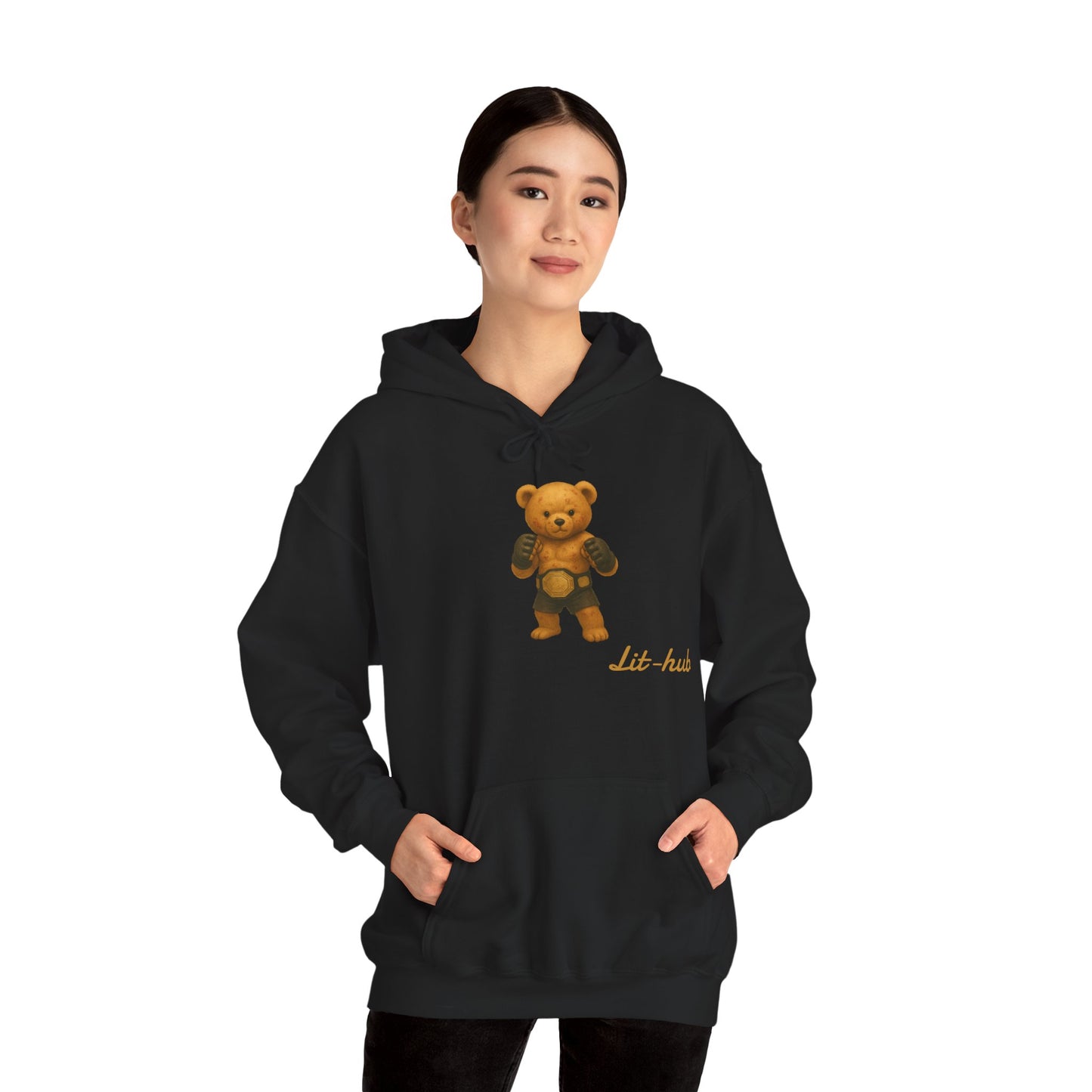 Cozy Teddy MMA Bear Hoodie