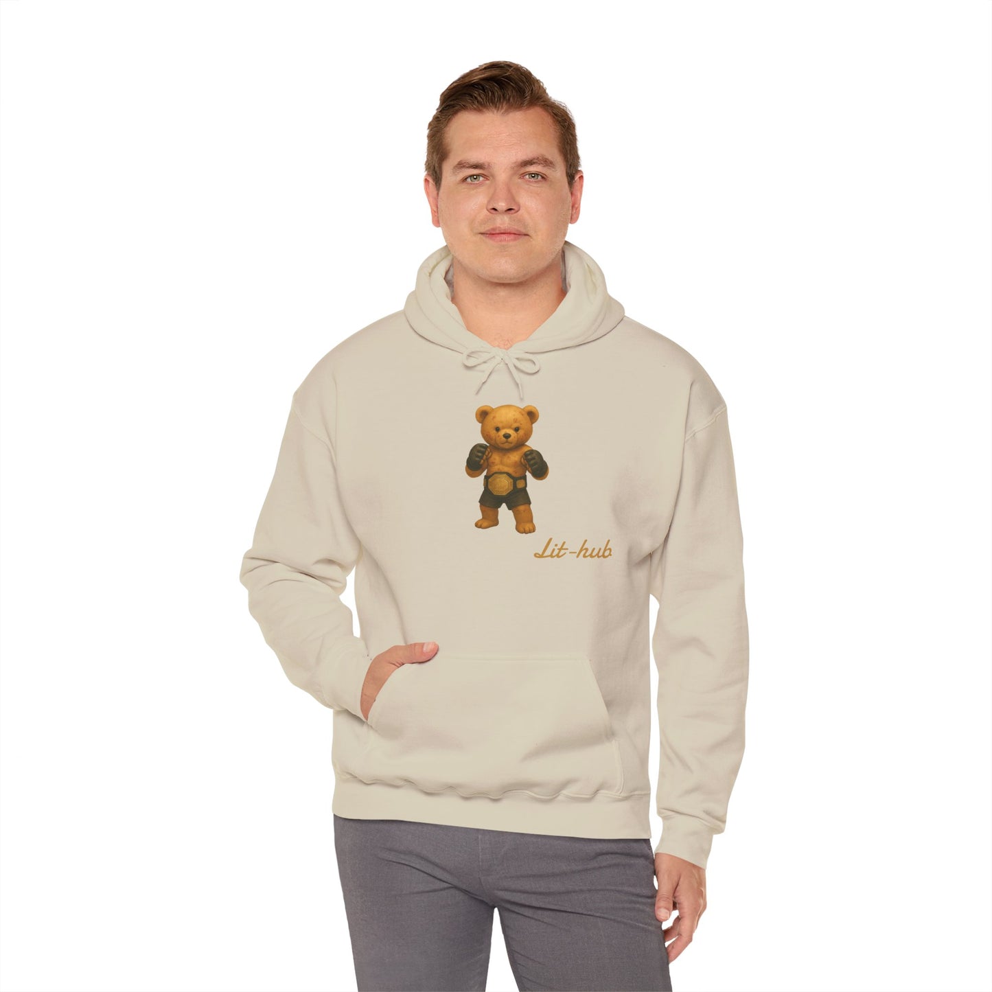 Cozy Teddy MMA Bear Hoodie