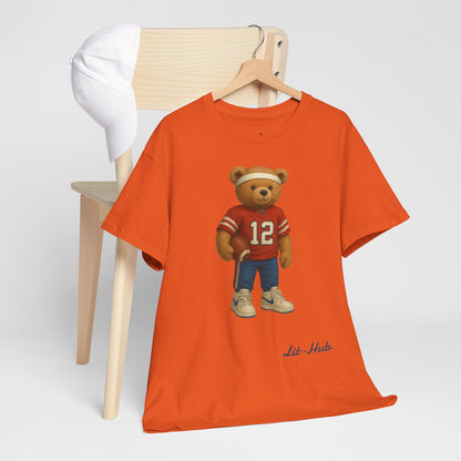 Tee - Football Inspired Teddy Bear Unisex Streetwear