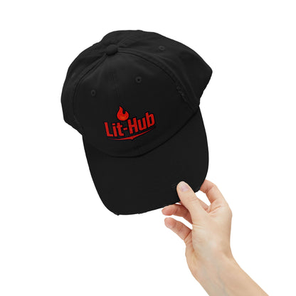 Lit-Hub Distressed Hat