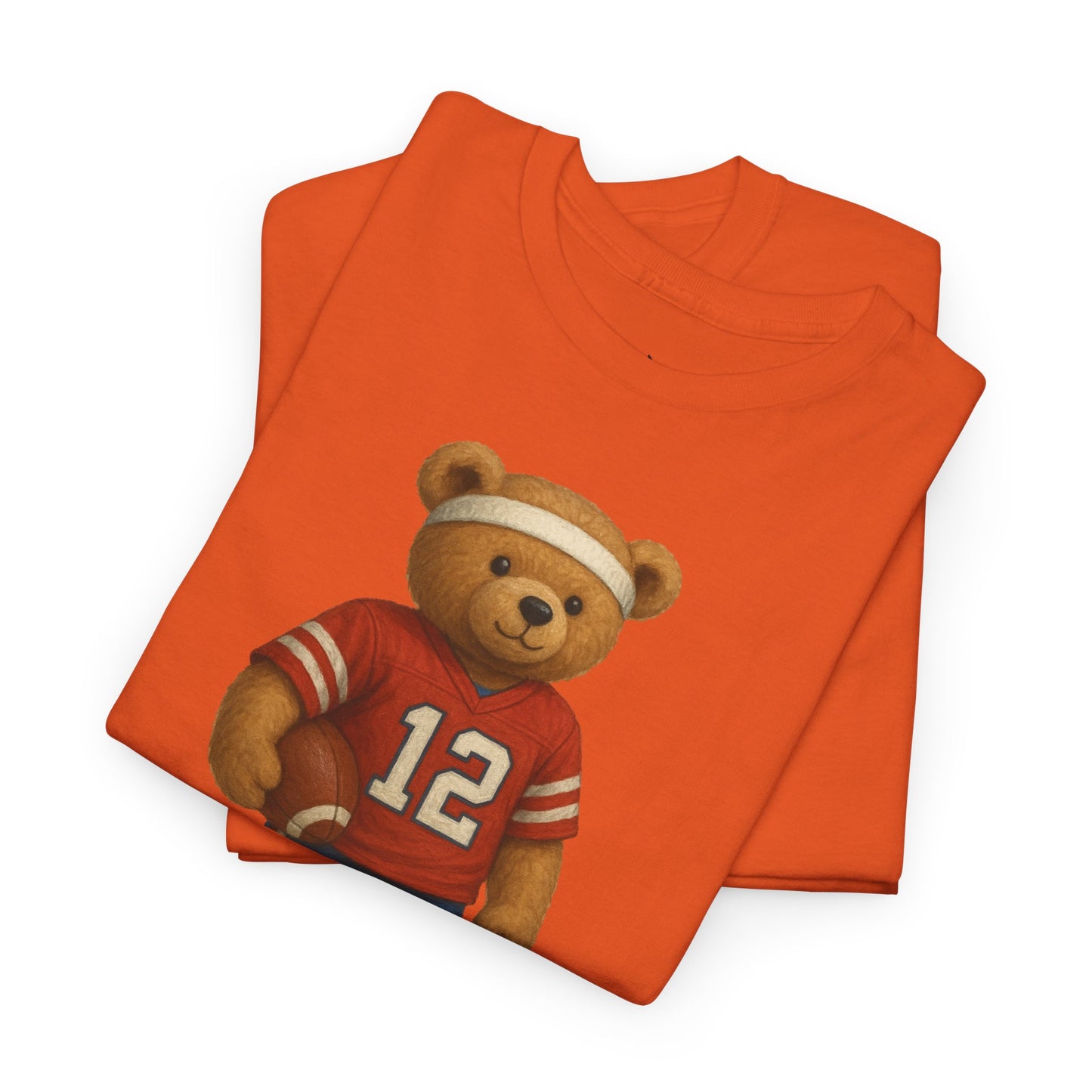 Tee - Football Inspired Teddy Bear Unisex Streetwear