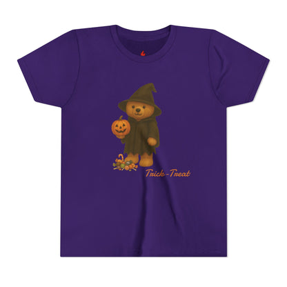 Teddy Trick or Treat Tee Youth