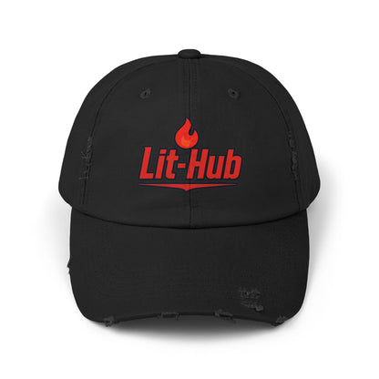 Lit-Hub Distressed Hat