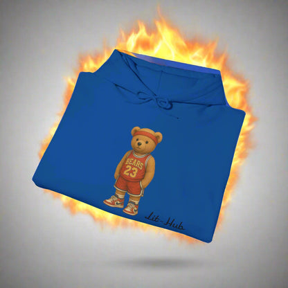 Cozy Teddy Basketball Hoodie