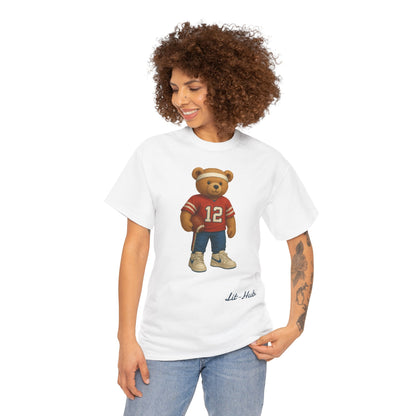 Tee - Football Inspired Teddy Bear Unisex Streetwear