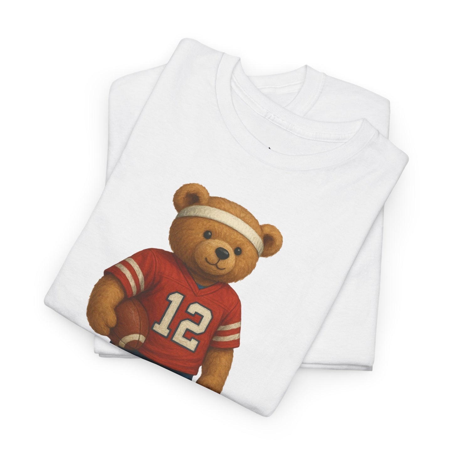Tee - Football Inspired Teddy Bear Unisex Streetwear