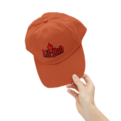 Lit-Hub Distressed Hat