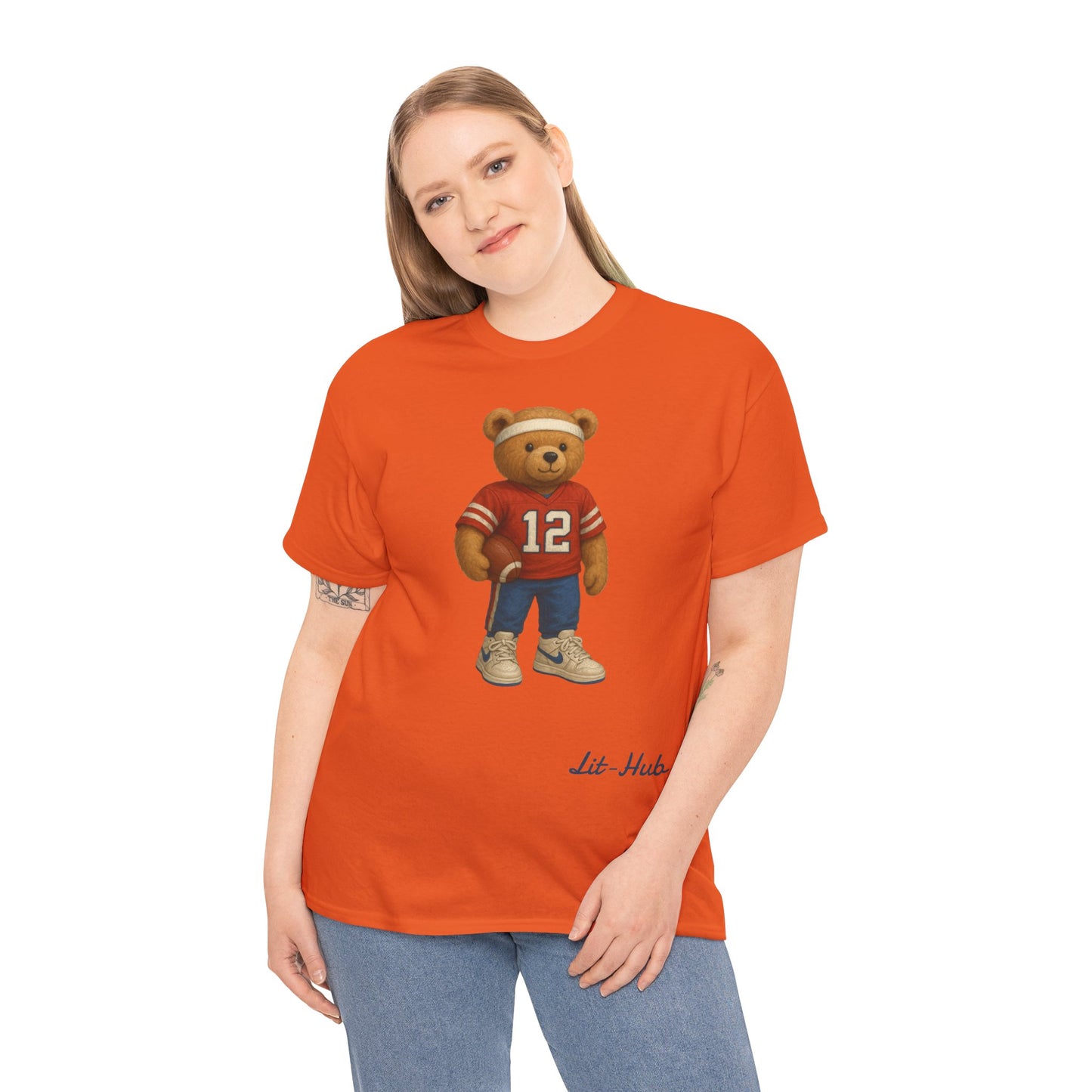 Tee - Football Inspired Teddy Bear Unisex Streetwear