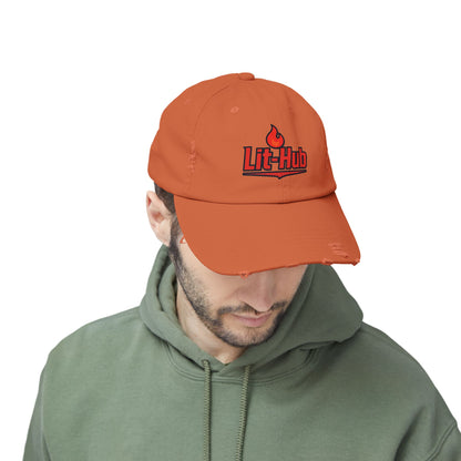 Lit-Hub Distressed Hat