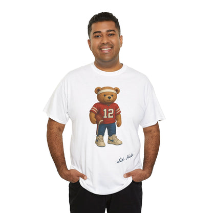 Tee - Football Inspired Teddy Bear Unisex Streetwear